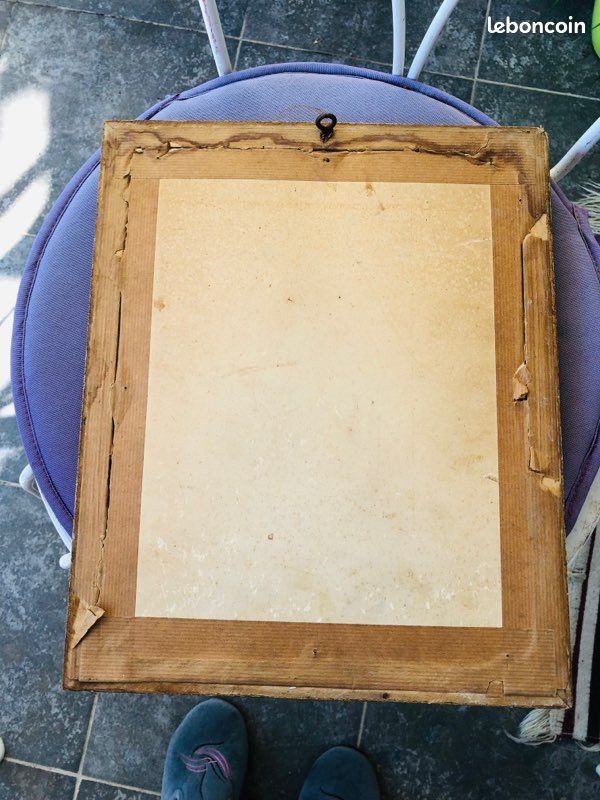 TABLEAUX ANCINE ’ D’UNE brodé de soie (image 7)