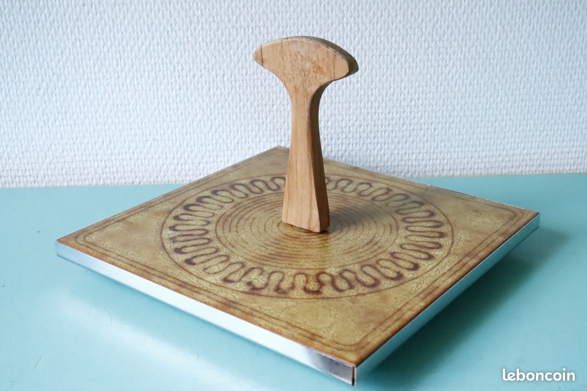 Plateau à fromage céramique vintage (image 1)