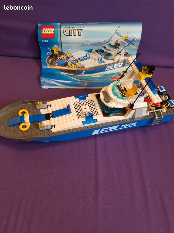 Lego city Police Bâteau 7287 Jeux Jouets