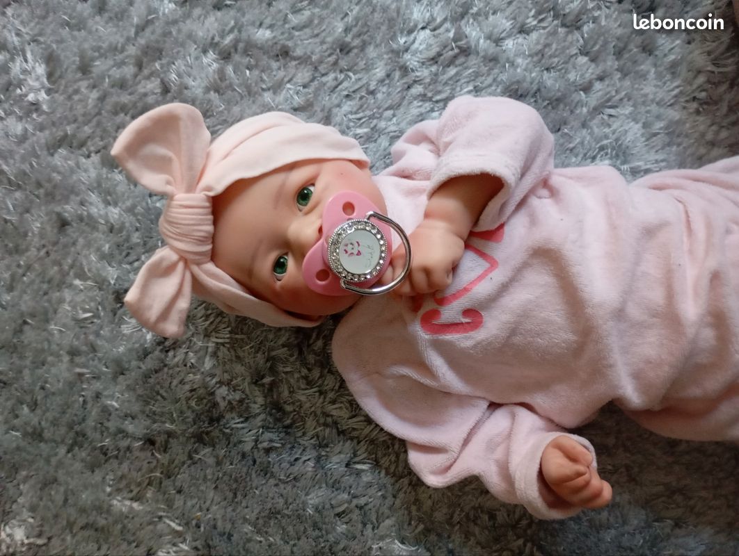 Poupée Serendoll Reborn entièrement en silicone de 17 po/ 43 cm, coque rigide en vente B2B pour votre magasin