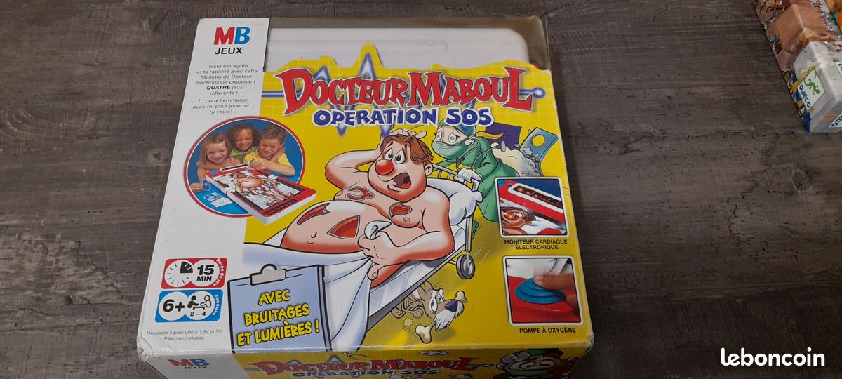 Jeu De Société Docteur Maboul édition Simpson, D'occasion, Complet ?