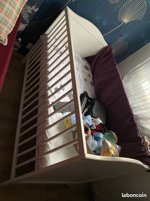 Lit pour bébé avec matelas (image 2)
