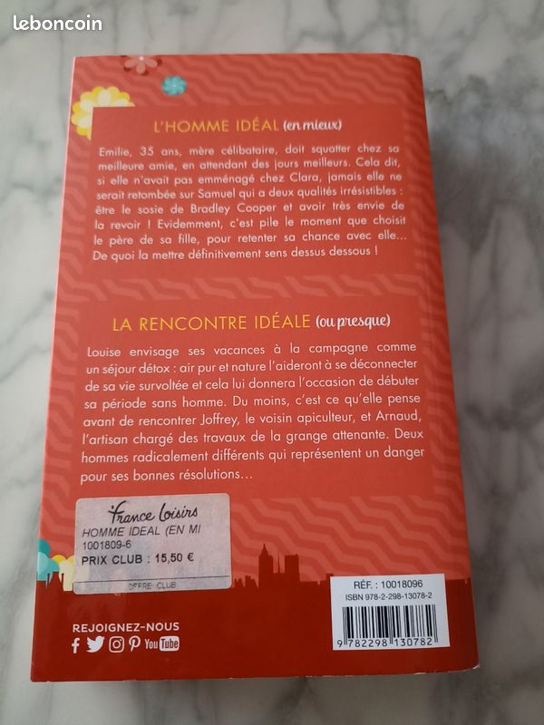 2 livres en 1 d'Angela morelli l'homme idéal/la rencontre idéale (image 5)