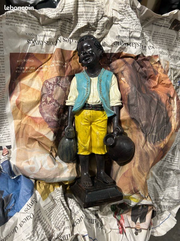 Lot 6 grandes figurines vintage – déco rétro style (image 6)