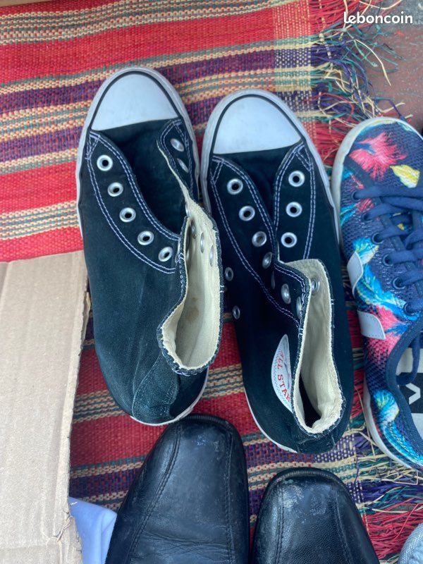 Converses noires (image 2)