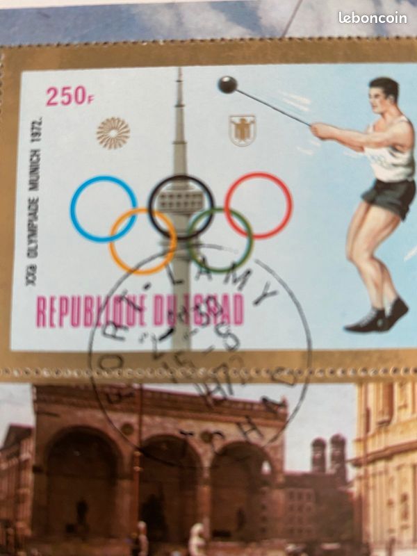 Timbres de la République de Guinée, thème Jeux Olympiques - Collection