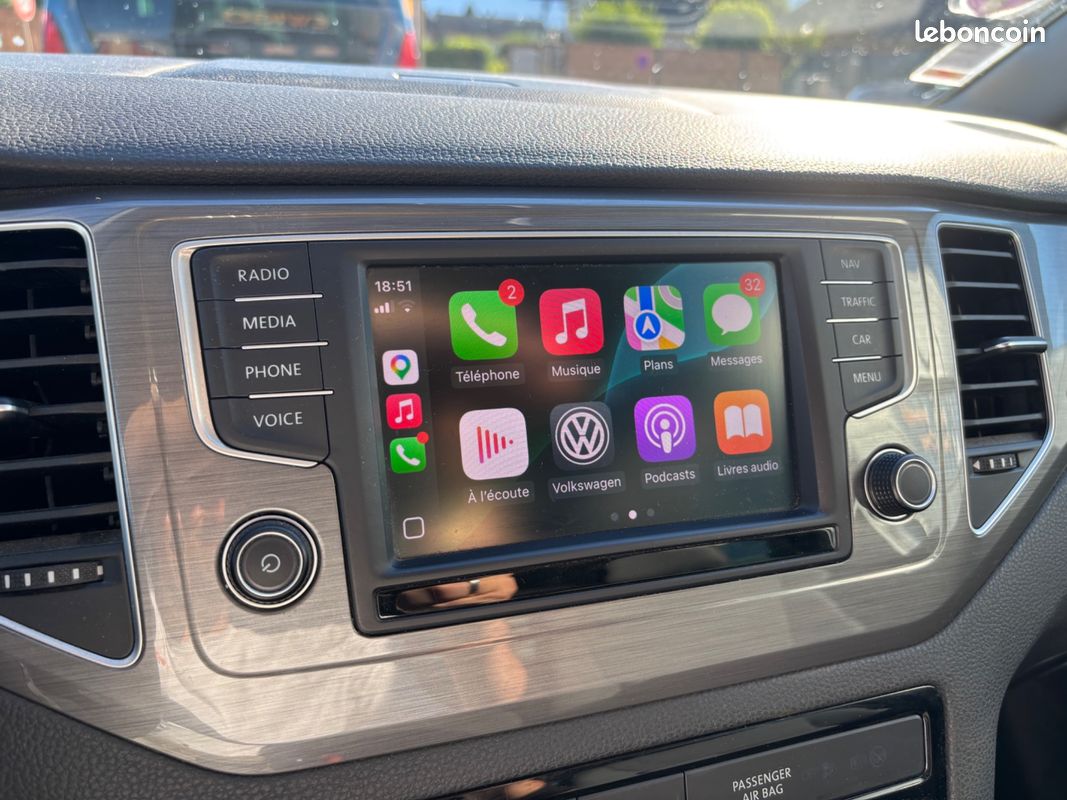 VOLKSWAGEN GOLF SPORTSVAN 1.4 TSI 150CH ALLSTAR BLUEMOTION TECH - CAMERA DE RECUL - CARPLAy (image 9)