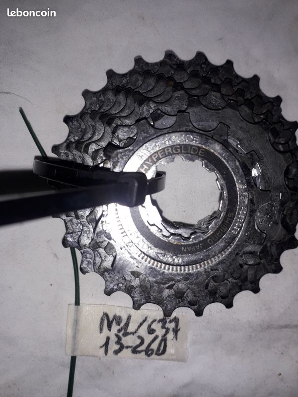 Cassette Shimano Dura Ace 8v 13-23 Dents - Vintage Hyperglide, Très Bon état, Japon