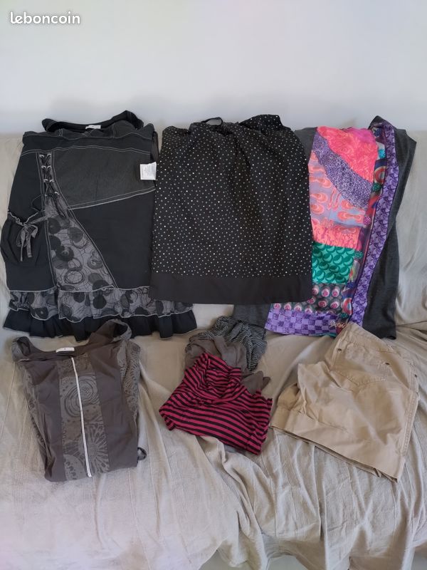 Lot De 5 Vêtements Femme – Taille M – Multicouleur – Excellent état – Marques Diverses