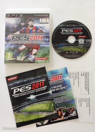 PES 2011 Sur PS3 – Complet (CIB) – Version PAL FR – Bon état