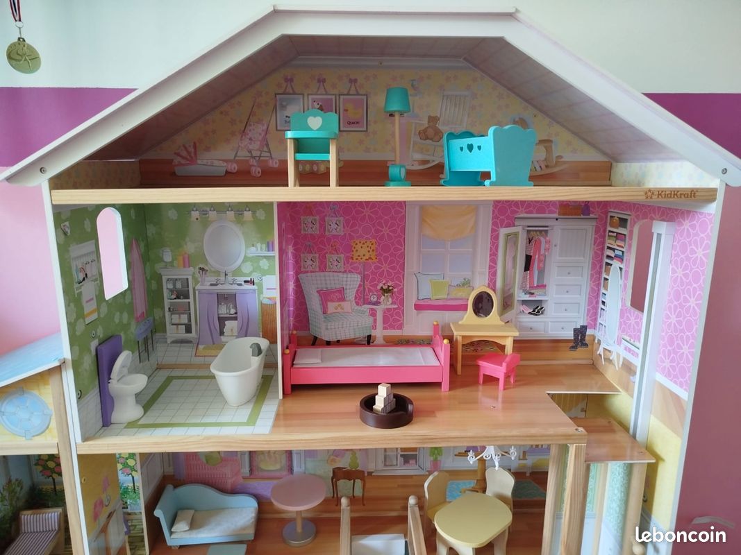Grande maison de poupée KidKraft Majestic Mansion Jeux Jouets