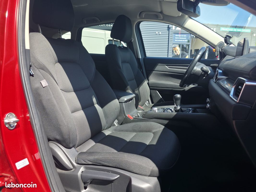 MAZDA CX-5 2.2 SKYACTIV-D 150 DYNAMIQUE 2WD / ATTELAGE / CAMERA 360 / CARPLAY / SIEGES ET VOLANT CHAUFFANTs (image 7)