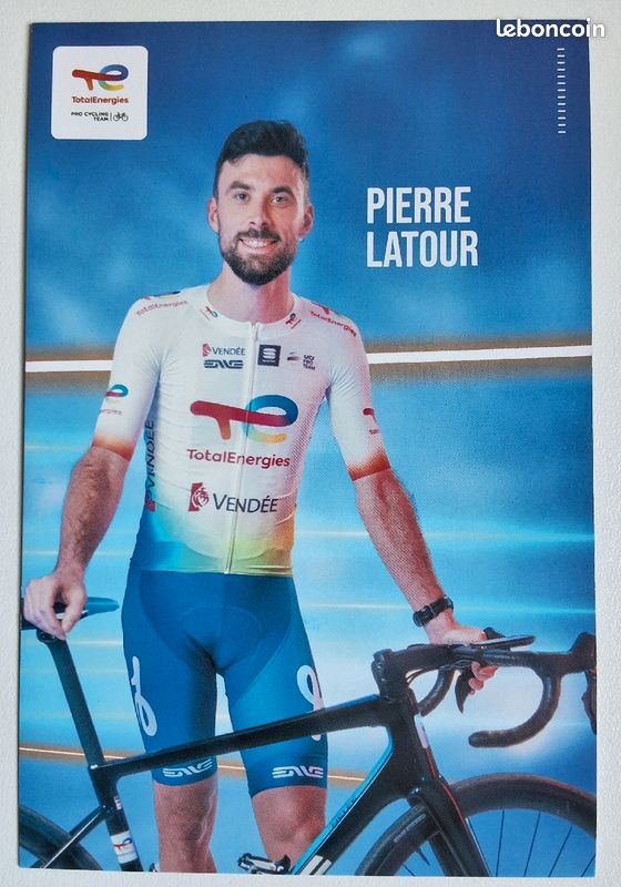 Cyclo Cross Latour Cycliste CYCLISME Carte Cycliste PIERRE LATOUR