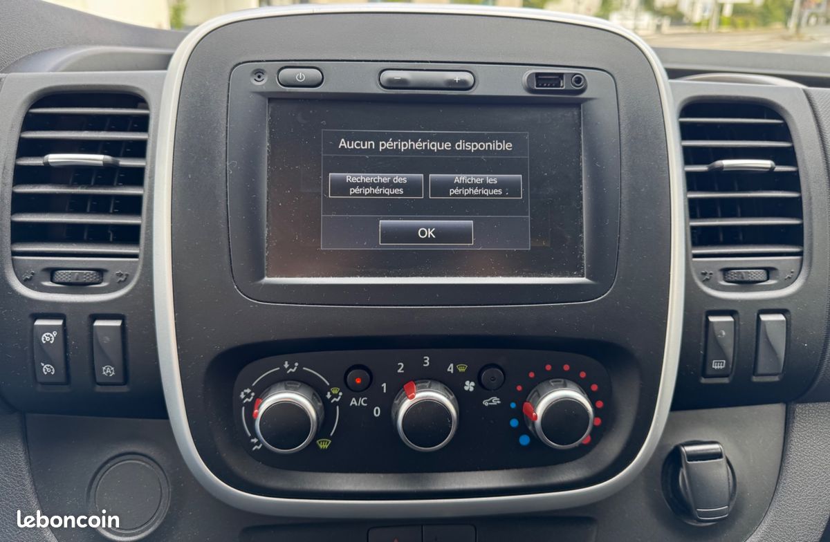 RENAULT TRAFIC COMBI 9 places 1.6 DCI 120 L2 ZEN / TVA Récupérable / DOUBLE PORTE LATERALE (image 25)