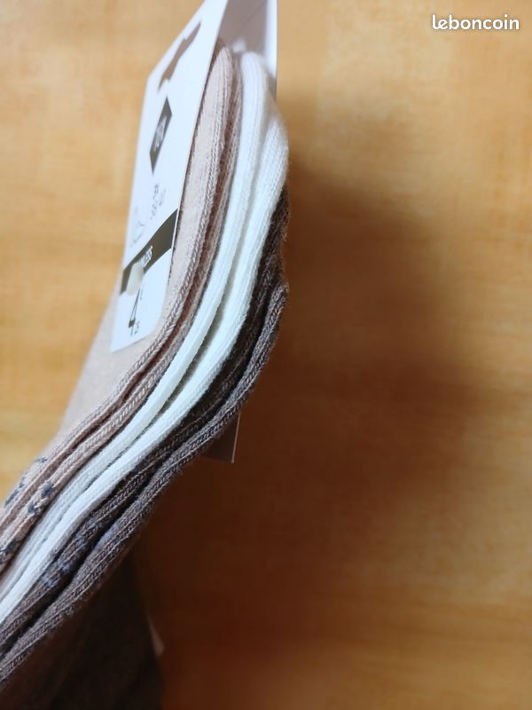 Lot de 3 mi chaussettes tex 38/41 (image 2)