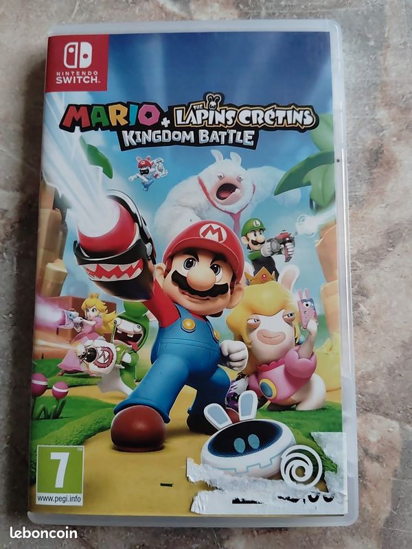 Jeu switch Mario+Lapins crétins 3 (image 1)