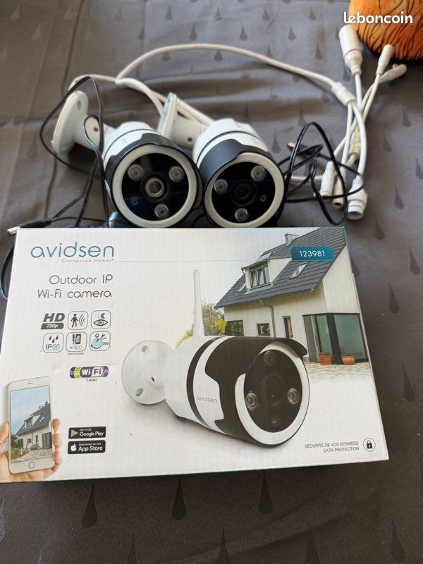 3 Caméras extérieur avidsen ( 1 neuve & 2 occasion ) (image 1)