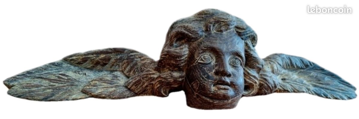 MÉDAILLON - BAS relief en plâtre à décor de Putti - chérubins EUR 10,00 - FR