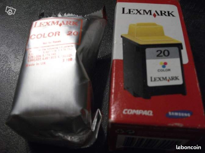 Cartouche pour imprimante lexmark couleur n 20 (image 2)