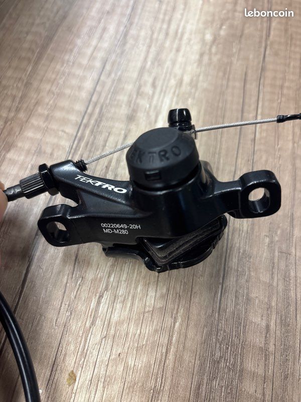Leviers noir mat Tektro 3/4 doigts par paire brake levers triathlon exp