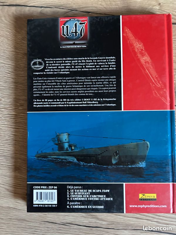 U.47 -5- Aux portes de New-York - Edition originale (image 2)