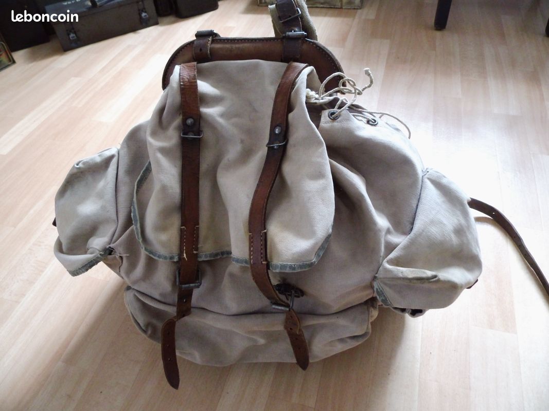 Ancien sac en toile d'occasion - Collection