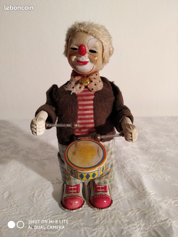 Ancien clown automate mécanique (image 4)