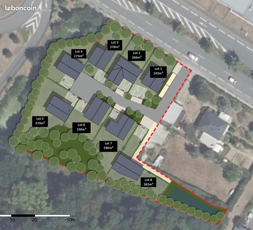 ST BARTHELEMY D'ANJOU - La Romanerie - Parcelles Viabilisées · à Saint-Barthélemy-d'Anjou · 100 000 €