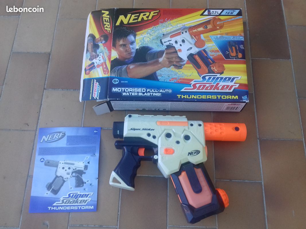Nerf Super Soaker Thunderstorm : pistolet à eau (image 1)