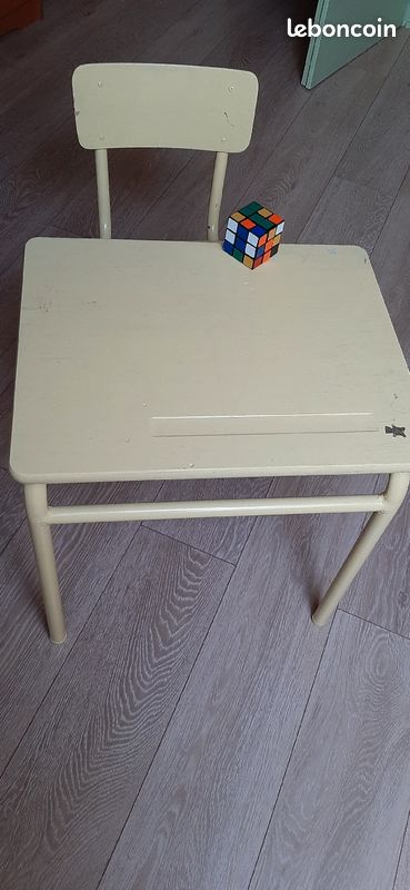 Bureau écolier ancien (image 3)