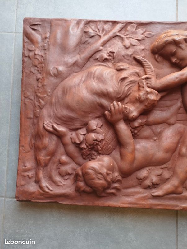 Très grande et lourde pièce décorative - bas relief (image 2)