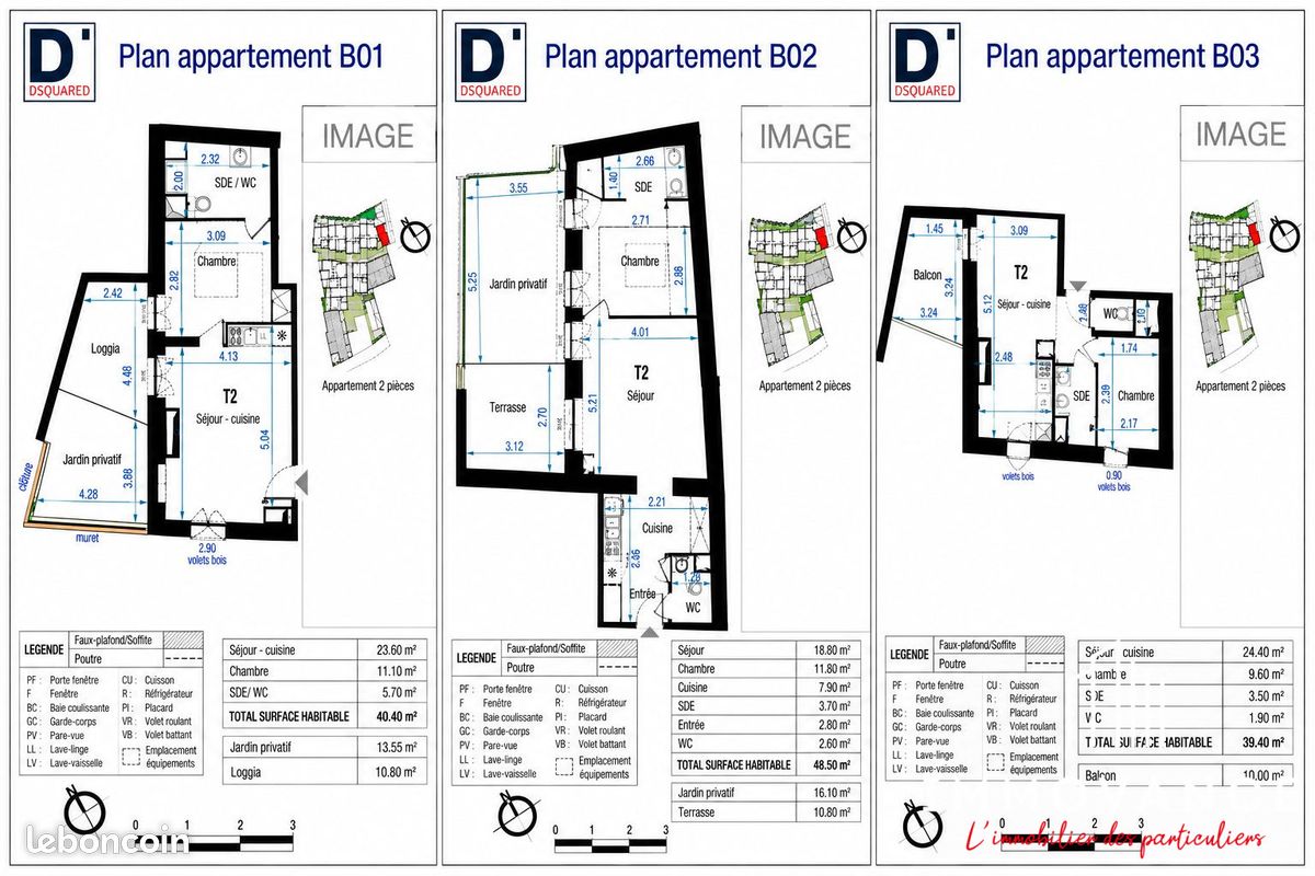 Appartement 2 pièces 44 m² · à Cournonterral · 44 m² · 93 232 €