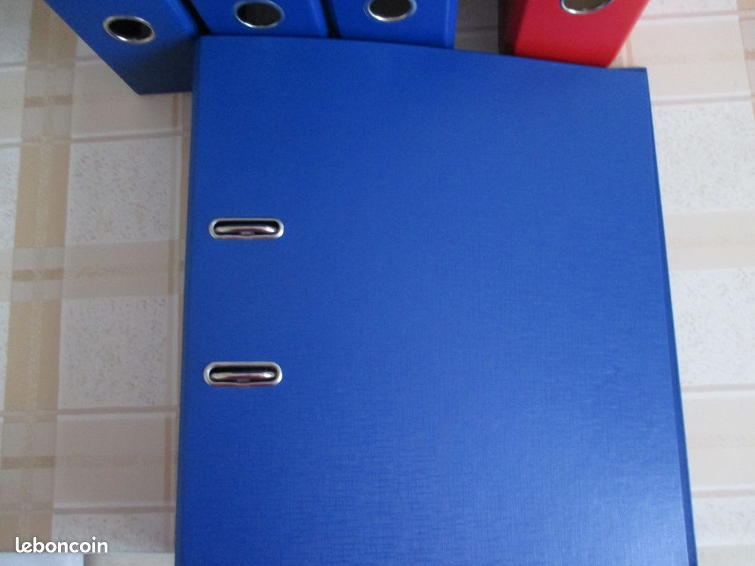 Lot De 14 Boîtes Archives A4 Multicolores 5,5 Cm - Classeurs à Levier En Plastique Pour Bureau
