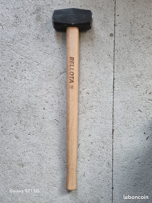 BELLOTA 52004CM Masse frappe droite manche en hêtre 4kg NEUF (image 1)