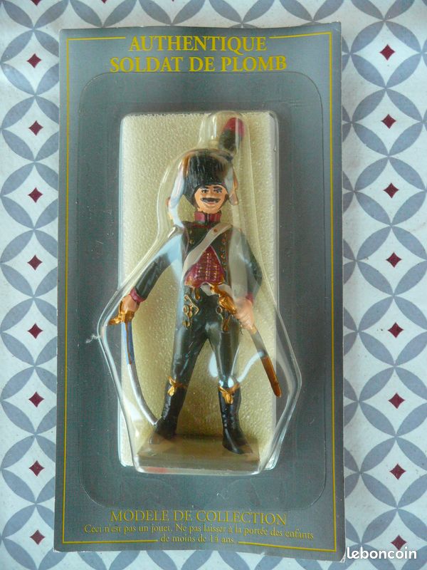Gros Lot Soldats Empire Napoléon – Starlux Et Hachette – Cavalerie En Plomb Peint