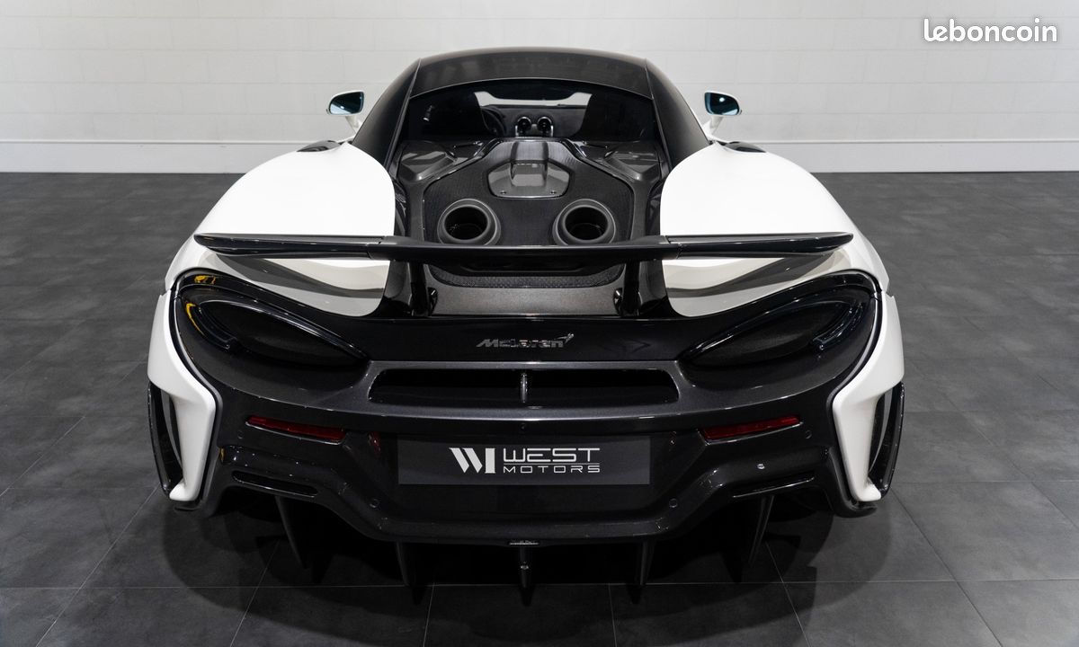 MCLAREN 600 LT V8 600 – FRANÇAISE / Baquets Senna / Cam Recul / Arceau / Carbone / Harnais / 1568E/Mois (image 6)