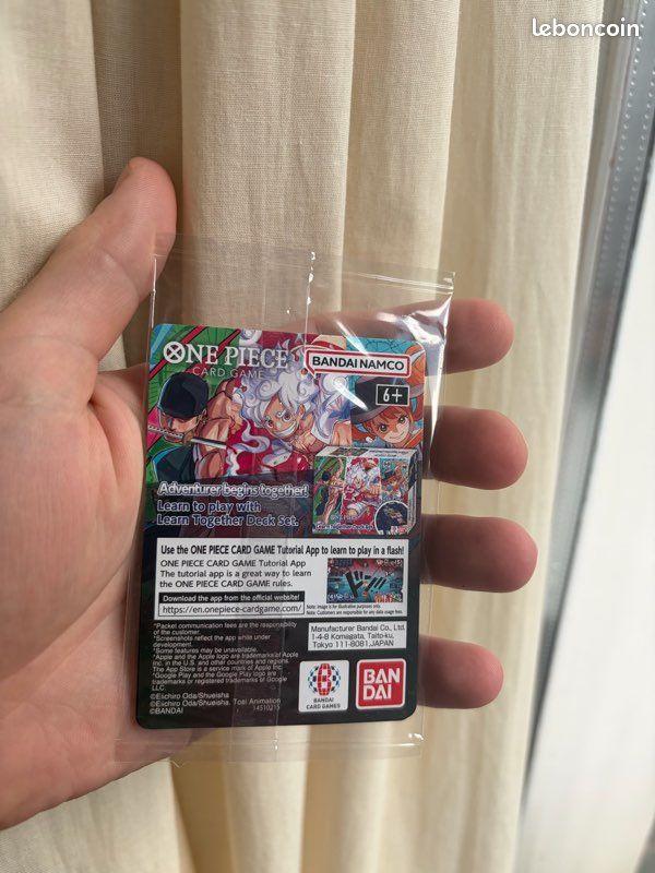 Luffy US Voyage One Piece Carte Promo Rare - Jeux & Jouets
