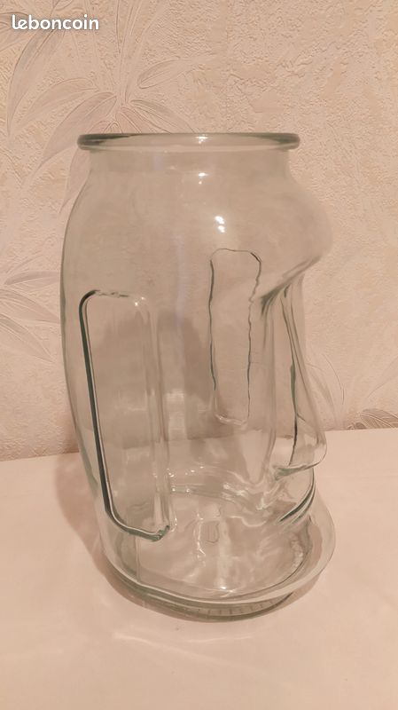 Grand vase tête africaine (image 1)