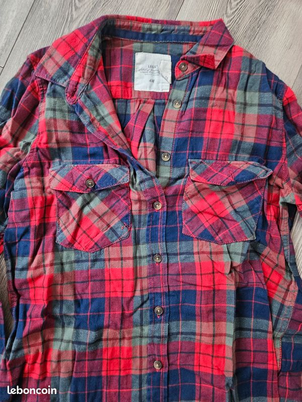 Chemise femme H&M Carreaux 34 (alival) Vêtements