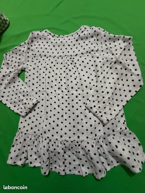 Blouse tunique 5 ans fille coton (image 7)