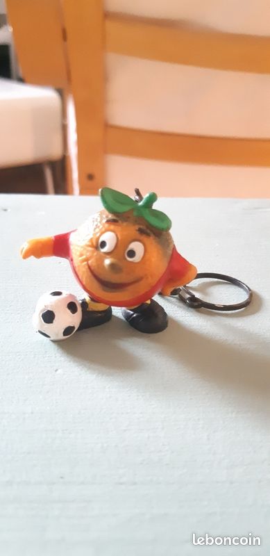 Porte-clés Naranjito - Mascotte Coupe Du Monde 1982 Espagne - Football Vintage (état Collection)