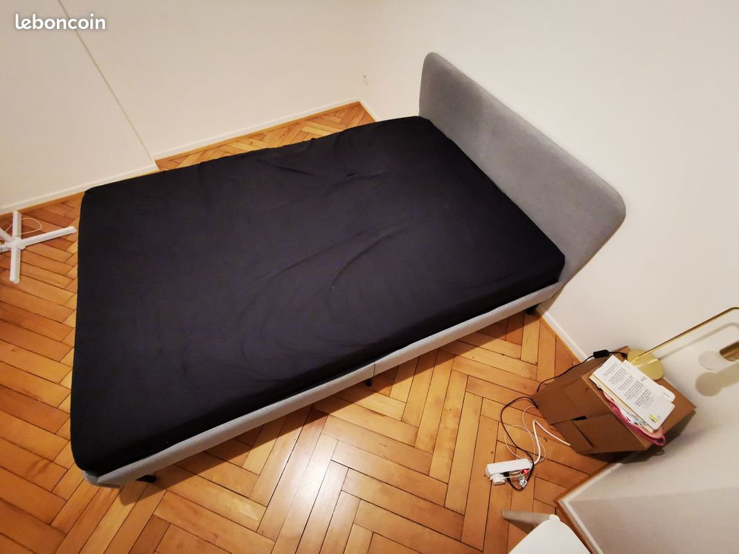 Lit sans matelas - acheté neuf et utilisé seulement 10 mois (image 8)