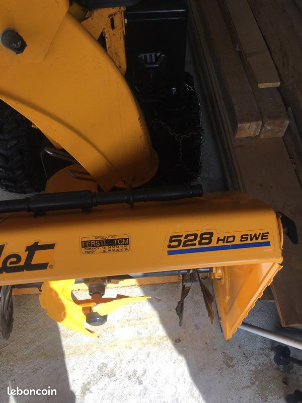 Fraise à neige Cub Cadet 528 HD swe (image 4)