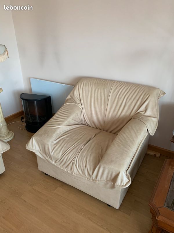 Canapé 2 places et fauteuil (image 2)