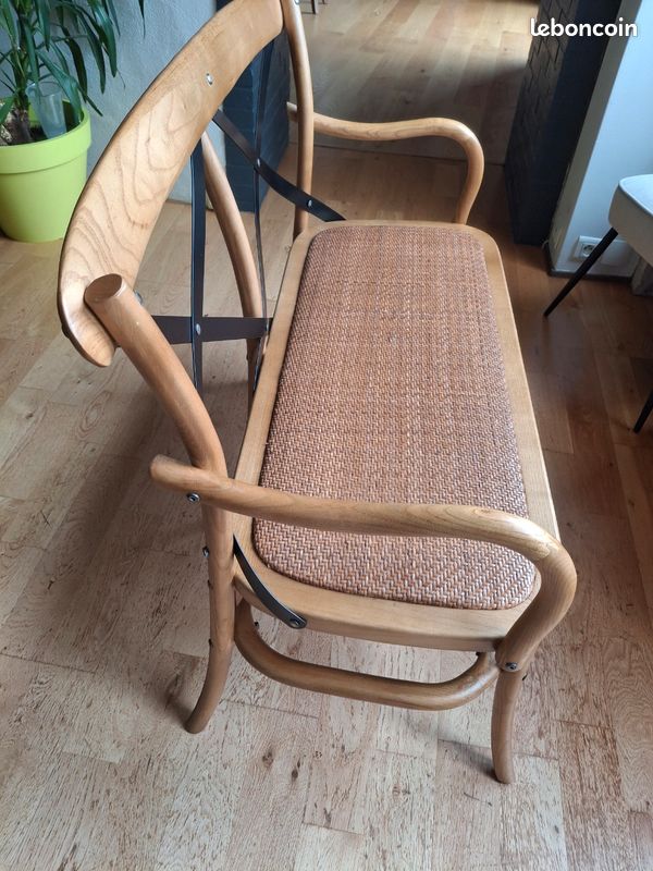 Banc stylé bistrot Amadeus (image 3)