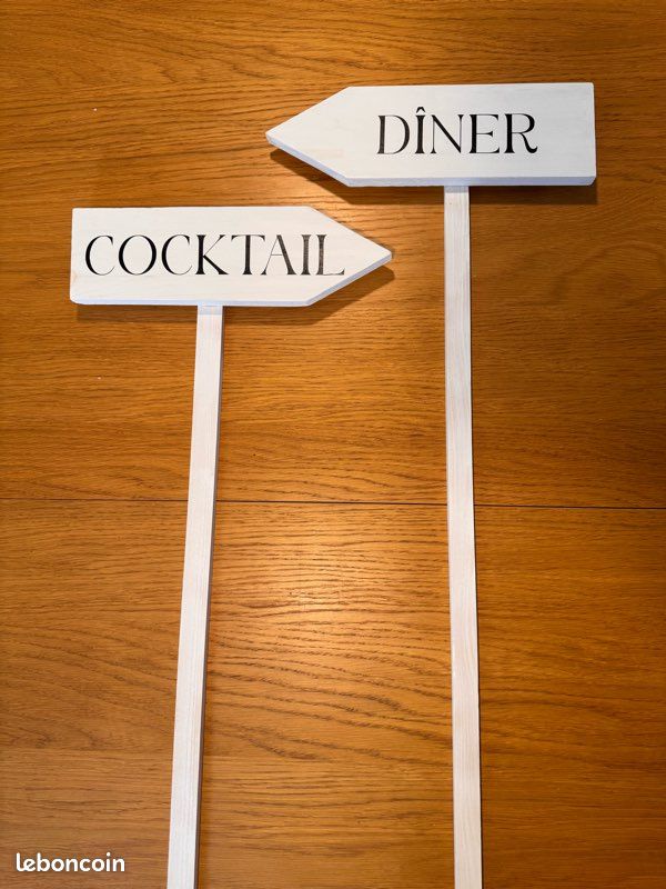 Panneaux directionnels mariage (image 1)