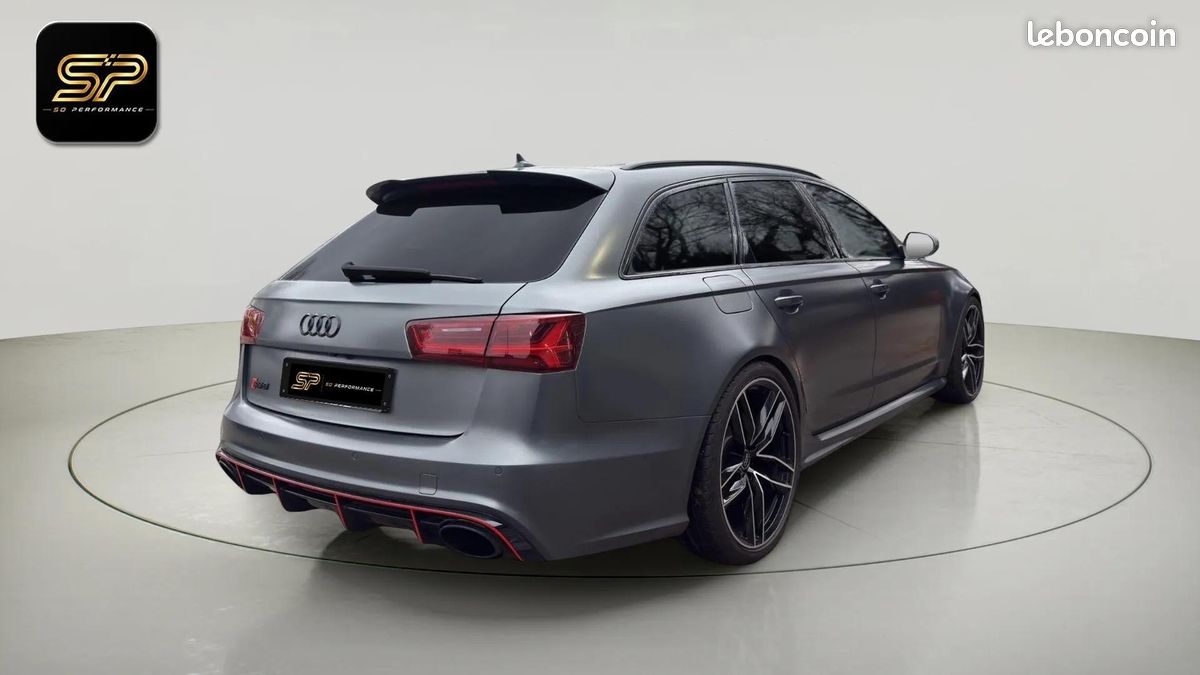 Audi RS6 Avant Performance * 605 ch * Quattro * Caméra 360 * Toit Pano * ACC (image 6)