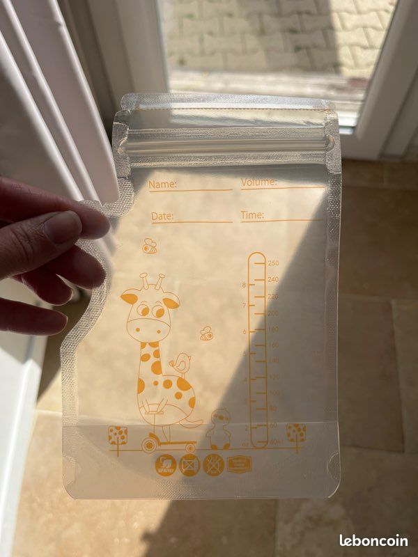 Sachet de conservation lait maternel (image 2)