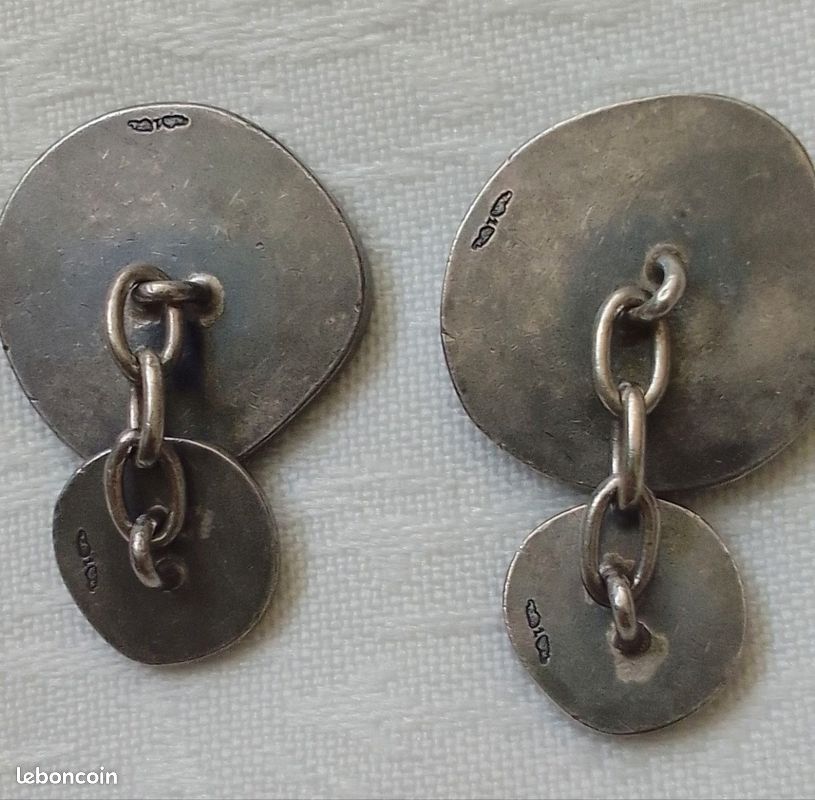 Paire de boutons de manchette (image 4)