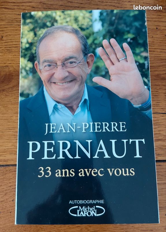Livre Grand Format Jean-Pierre PERNAUT "33 ans avec vous " (image 1)